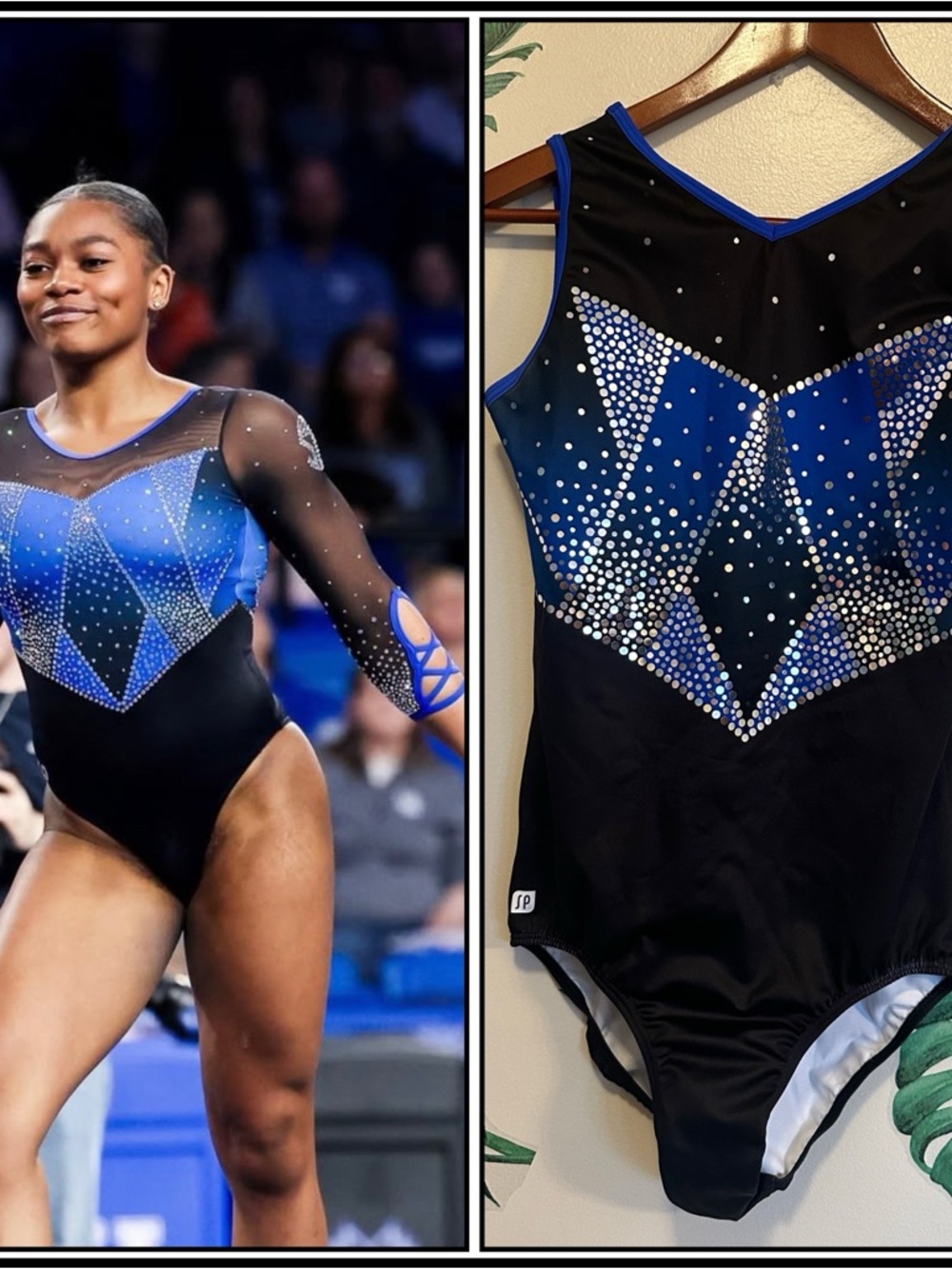 Sylvia P Flordia Replica Gymnastics Leotard